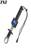 Display eletrônico digital aperto de pesca no mar com régua de peso clipe de aço inoxidável controle apanhador ferramenta de peixe pinça grabber291t3597628