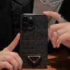 غلاف علبة الهاتف الكلاسيكي للهاتف لـ iPhone 15 14 Pro 13 11 12 Pro Luxury Designer Phonecases Triangle Consproof Convers