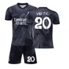 23-24 Miami Second Away Game No. 10 Messis jersey adult and children's quick drying football jersey set 30