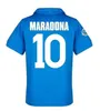 Napoli retro koszulki piłkarskie #10 Maradona 86 87 88 89 90 91 92 93 94 95 97 98 99 99 13 15 Neapol Vintage Football Shirt T Giordano Careca Mundlid Długie rękaw Blue Białe