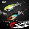 Kingdom GOLDPOP Fishing Lures 35mm 55g9g Floating Sinking Pencil Popper Hard Bait Soft Rotating Tail Topwater Wobblers Baits 231229