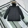 Herrkvinnor Designers Down Jackets Homme Winter Puffer Jacket Big Fur Hoody Apparel Fourrure Outwears Designer Canad M A C