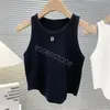 CE designer tanks Luxury Women Singlet Letter Knitted Tanks Charming Sleeveless Bottoming Tank Tops Cropped Sweater Camis