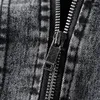 メンズジャケットデニムジャケットメンカジュアルトレンディスリムフィットビンテージコートレトロカウボーイファッションジーンズ春秋の暖かいコート