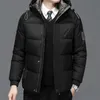 Herren-Fleecemäntel, männliche Parkas, atmungsaktiv, warm im Freien, verstaubare Herrenjacke, Windbreakker, lang, 231228