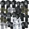 Davante Adams Football Jersey Maxx Crosby Jackson Johnathan Abram Ruggs III Hunter Renfrow Jerseys sydd