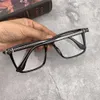 مصمم CH Cross Glass Frames Chromes نظارات شمسية للرجال من الذكور القديم الوجه الكبير للغاية حماية العين الشفافية