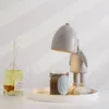 Robot aromathérapie fusion cire lampe chambre chevet étude bougie chauffe-lampe de table décor à la maison parfum petite veilleuse cadeaux 231228