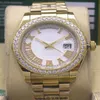 Fashion sports luxury luxury watches set with diamonds multi-color optional 40mm diameter298J