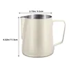 Coffee Pots Stainless Steel Cup Milk Frother Container Jug Espresso Making Pitcher Metal