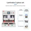 Jiutu 21 tum vakuumlaminatormaskin OCA Automatisk lamineringsutrustning för iPad/surfplattor LCD -skärmreparation