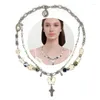Naszyjniki wiszące łańcuch Naszyjnik Y2K Butterfly Choker przyciągający wzrok biżuterię na szyję dla dziewcząt kropla