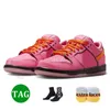 Women Mens OG Designer Buty Low Panda Black White Pink Girls