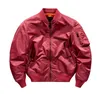 가을과 겨울 뉴 공군 파일럿 재킷, 남자 오토바이 단색 재킷, 대형 군용 유니폼, 미국 스타일의 비행복