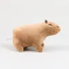 Bedårande capybara plysch leksak fluffig 20 cm gnagare fylld djur plysch doll presenter för barn vuxna