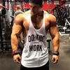 Brand Fitness Clothing Bodybuilding Singlets Tank Top Men Muscle Shirt Sportwear Vests Cotton Stringer Tops 231228