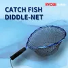 RYOBI RANMI Floating Fishing Net Carbon Fiber Landing Clear Rubber Ghost Catch Release with Magnetic 231229