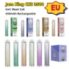 EU 창고 잼 킹 CKS 퍼프 3500 vape 일회용 6ml 미리 채워진 메쉬 코일 650mah 충전식 배터리 vape 퍼프 대 Poco Savage Vapes Flex 2800