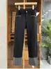 Vintage S-6xl taille haute couture couleur pantalon droit femme mode coréenne lâche Streetwear Denim pantalon décontracté femmes pantalon 231229