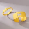 Cluster Ringen Retro Starmoon Dinosaurus Koppels Mode Mannen Vrouwen Sieraden Vintage Goud Kleur Hip Hop Vlinder Vliegtuigen Verstelbare Ring