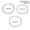 Bracelets de charme Bracelet pour hommes Hip Hop tendance mode simplicité personnalité acier inoxydable conception de chaîne multicouche