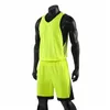 Survêtements pour hommes Jeunes adultes Maillot de basket-ball Ensemble Uniforme Vêtements d'entraînement Gilet et short Survêtement Équipe personnalisée