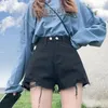 Damen-Shorts, Anime-Denim, zerrissen, sexy Jeans, Booty, niedlich, eng, bedruckt, dünn, luxuriös, kurze Hosen, damit Frau Mini-Grafik tragen kann