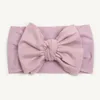 Hair Accessories 1pc Bow Baby Head Band For Children Solid Headbands Born Nylon Headband Turban Kids Headwear Girl