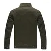 Men s jackor vårens höstbomberjacka casual manlig armé militär taktisk rockar baseball smal outwear vindbrytare verktyg