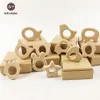 Whole-wooden teether 11pc nature baby teething toy organic eco-friendly wood teething holder nursing wood necklace bracelet ba235J