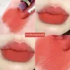 Non-Stick Cup Lipstick Velvet Lipstick Present Box Lip Glaze Moisturizing Matte Lipstick Lips Makeup Red Lip Tint 231229