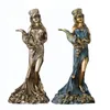 Ermakova Duża żywica zaślepiona grecką boginią boginię figurki figurka pułapek Lucky Fortune Rzeźba biuro Dar Home Decor 231228