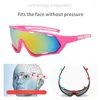 Occhiali da sole Occhiali sportivi da esterno Uomo Donna Occhiali da bici Montagna MTB Ciclismo Pesca UV400 Occhiali da strada colorati ed eleganti per bicicletta