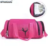 Yoga Bag Fashion Women Sport Shoes Mat Bolsa De Oxford Lady Fitness For Gym 231228