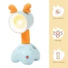 Table Lamps Desk Lamp Led Night Light Adorable Cartoon Bedside Flicker Free Mini Decorative For Bedroom Battery-powered
