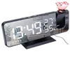 Digital Alarm Clock Clocks USB Wake Up Watch Table Electronic Desktop FM Radio Time Projector Snooze Funktion 25172410