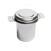 TEA STERSERS ROURESS STEE Infuser Mesh Basket Sile Loose Leaf SS304 TEAPOT FILTER SPICE FINE LEAK STOR MED LID DROP LEVERANS DHOMF