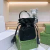 Designer-Tasche Blondie Fashion abnehmbare Kette Schultergurt Kordelzug öffnen und schließen Quaste Leder Bucket Bag einzelne Umhängetasche Handtasche Mi