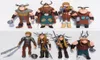 8 pzset Come addestrare il tuo drago Skaracchio Tuffnut Ruffnut Astrid Stoick Vasto Hiccup Action Figure Giocattoli Bambole Regali per bambini Y2004218028415