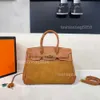 Top-Qualität Handtasche Lock Catch Schal Mode Frauen Leder einzelne Schulter Umhängetasche Geschenk Geldbörse 30 cm große Kapazität Einkaufstasche Valentinstag Geschenk