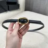 Yyslyy Designer Belt Womens حزام إيطالي مستورد البقر المستورد الأزياء الكلاسيكية رسائل عارضة ناعمة الإبزيم نساء نساء حزام جلدي عرض 1.5 سم 2 10A