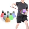 6 pièces éclairage Badminton nuit sombre coloré LED Sport lumière Spot navette coq accessoires volant 231229