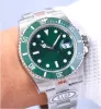 남성 여성 빅 시계 자동 기계식 세라믹 뱅 시계 시계 42mm 풀 스테인레스 스틸 글라이딩 걸쇠 수영 손목 시계 Sapphire Luminous Watches