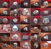 Topp gotisk punk diverse skalle sportcyklister kvinnor039s Men039s Vintage Antique Silver Skeleton smycken Ring 50st Lots Whole4737902