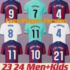 23 24 Gavi Lewandowski FC Barcelonas Soccer Jersey Adama Pedri Camiseta De Futbol Ferran 2023 2024 Ansu Fati MemphisファンDest Football Shirt Men Kit Kid