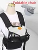 Foldbar baby midja pall med förvaringspåse känguru axel swaddle sling spädbarn barn wrap ergonomic ryggsäck hipseat 231228