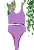 レディーススイムウェア2個の水着を着る夏のビーチ水泳レディース水着水着バススーツ7388997
