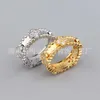 Bracciale di lusso di design Van Clover in oro 18 carati con cristalli scintillanti e diamanti Simbolo supremo di amore e protezione, un regalo perfetto per donne e ragazze Xtss