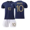 Maglia casalinga Francia Coppa del Mondo 2022 numero 7 Griezmann numero 10 Mbappe numero 9 Giroud numero 19 Benzema