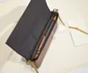 Designer Luxury Fashion chain one-shoulder Women's Bag Oblique Straddle Bag Printed Envelope Underarm Bag 114652